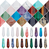 Beads 20Pcs 20 Style Natural & Synthetic Gemstone Beads G-NB0003-02-4