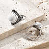 Natural & Synthetic Gemstone Adjustable Rings G-P560-03AS-3