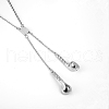 Fashionable Stainless Steel Earphone Pendant Necklaces for Daily Wear IO7350-3