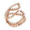 Electroplated Synthetic Non-Magnetic Hematite Beads Strands G-H020-A01-01-2