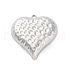 304 Stainless Steel Pendants STAS-P386-03P-B-1