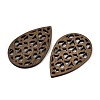 Walnut Wood Pendants WOOD-A025-04A-2