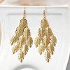 304 Stainless Steel Dangle Earrings EJEW-S253-07C-G-2