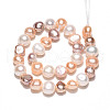 Natural Cultured Freshwater Pearl Beads Strands PEAR-N014-05M-01-2