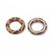 Cloth Fabric Covered Linking Rings WOVE-N009-06C-2