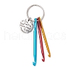 Aluminum Crochet Hooks Keychain KEYC-JKC01013-01-2
