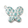 Brass Enamel Pendants KK-P306-13P-2
