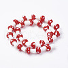 Handmade Lampwork Beads Strands LAMP-E015-03J-2