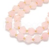 Natural Rose Quartz Beads Strands G-I376-A26-01-3