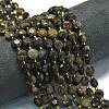 Natural Glaucophane Beads Strands G-C116-A29-02-1