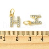 Rack Plating Alloy Rhinestone Pendants PALLOY-S187-01H-3