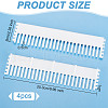 Rectangle Silicone Mold Fixed Frame DIY-WH0419-94-2