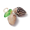 Natural Sea Shell Copper Wire Wrapped Pendants PALLOY-JF03611-04-4