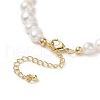 Mother's Day Jewellery Natural Pearl Beaded Necklaces for Women NJEW-JN04107-01-6