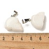 Natural White Jade Pendants G-Z067-02P-11-4