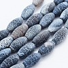 Natural Weathered Agate Beads Strands G-K261-08A-1