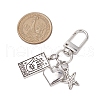 Tibetan Style Alloy Pendant Decorations KEYC-JKC00926-3