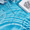 HOBBIESAY 50Pcs 304 Stainless Steel Pendants STAS-HY0001-50-4