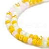 Glass Beads Strands EGLA-A034-M4mm-28-3