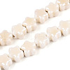 Handmade Porcelain Bead Strands PORC-N011-04B-1
