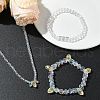 940Pcs 15 Styles Electroplate Glass Beads Strands DIY-YW0010-18-6