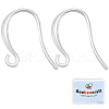 Beebeecraft 10Pcs 925 Sterling Silver Earring Hooks STER-BBC0007-12-1