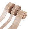 Yilisi 3 Rolls 3 Styles Burlap Ribbon OCOR-YS0001-04-11
