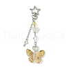 Electroplate Acrylic Butterfly Pendant Decorations KEYC-FZ00014-04-1