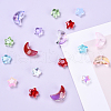 70Pcs Transparent Glass Beads GLAA-YW0004-09-4