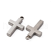 304 Stainless Steel Pendants STAS-C129-01P-2