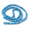 Natural Apatite Beads Strands G-F674-04-4mm-5