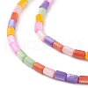 Natural Freshwater Shell Dyed Beads Strands SHEL-M018-12-13-3