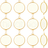 Beebeecraft 30Pcs 304 Stainless Steel Cabochon Connector Settings STAS-BBC0004-67C-G-1