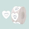 500Pcs Heart with Thank You Roll Stickers DIY-U008-01C-1