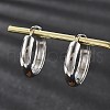 201 Stainless Steel Hoop Earrings EJEW-P304-15B-P-3