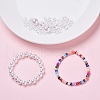 443Pcs 5 Sizes ABS Plastic Imitation Pearl Beads KY-YW0001-10-5