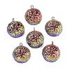 AB Color Resin Pendants RESI-C051-03C-P-1