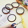 SUPERFINDINGS 5 Rolls 5 Styles Polyimide Heat-resistant Cloth Tape AJEW-FH0004-99-4