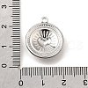 304 Stainless Steel Pendants STAS-C122-09P-3