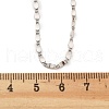 Brass Oval Link Chain Necklaces for Women NJEW-D302-26P-5