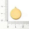 Ion Plating(IP) 304 Stainless Steel Pendants STAS-B058-12G-06-3