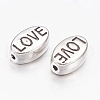 Tibetan Style Alloy Beads X-TIBEB-5850-AS-NR-2