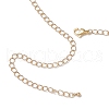 Brass Triangle Mesh Tassel Waist Chains for Belly Dance NJEW-C00037-4