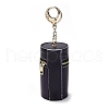 PU Imitation Leather Lipstick Pouch Holder Pendant Keychain KEYC-E039-01KCG-05-2