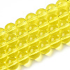 Transparent Glass Beads Strands GLAA-T032-T10mm-12-1