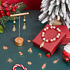 SUNNYCLUE 52Pcs 13 Styles Christmas Theme Zinc Alloy Pendants FIND-SC0012-62-4