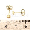 304 Stainless Steel Stud Earring Findings STAS-V003-09G-04-3