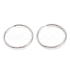 201 Stainless Steel Huggie Hoop Earrings EJEW-O095-02F-1