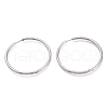 Tarnish Resistant 201 Stainless Steel Huggie Hoop Earrings EJEW-O095-02F-1