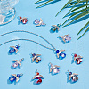 Glass Pendants PALLOY-HY00023-4